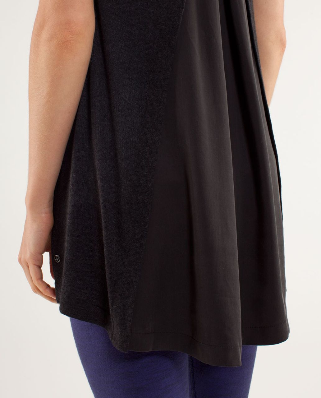 Lululemon Be Me Tee - Heathered Black /  Black