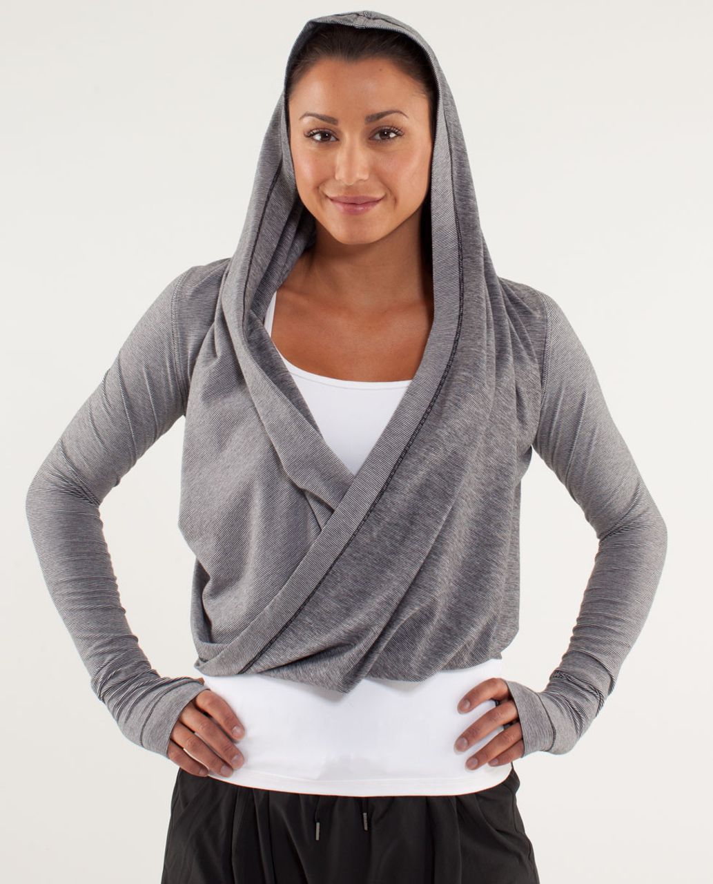 Lululemon Iconic Wrap - Wee Stripe White Black