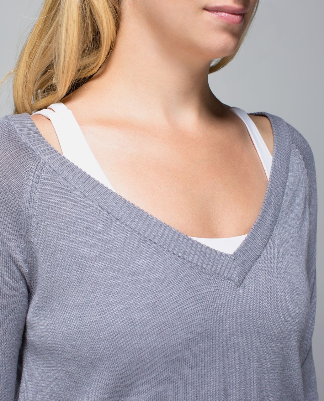 Lululemon Unity Pullover - Heathered Fossil /  Fossil