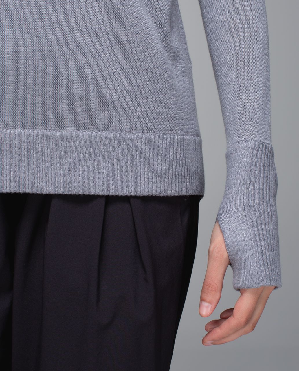 Lululemon Unity Pullover - Heathered Fossil /  Fossil