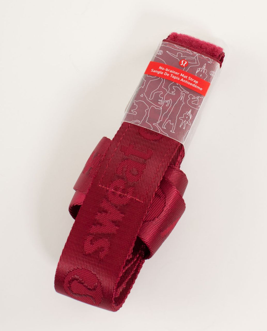 Lululemon No-Brainer Mat Strap - Deepest Cranberry