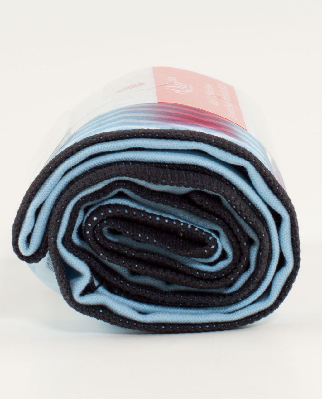Lululemon Small Manduka Towel - Squiggle Caspian Blue / Deep Coal