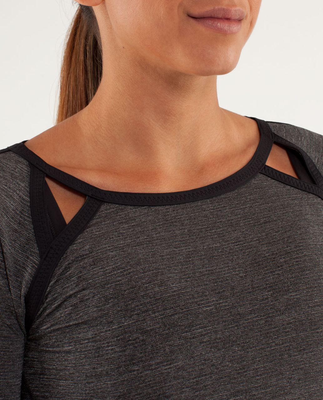 Lululemon Run:  Team Spirit Long Sleeve - Black