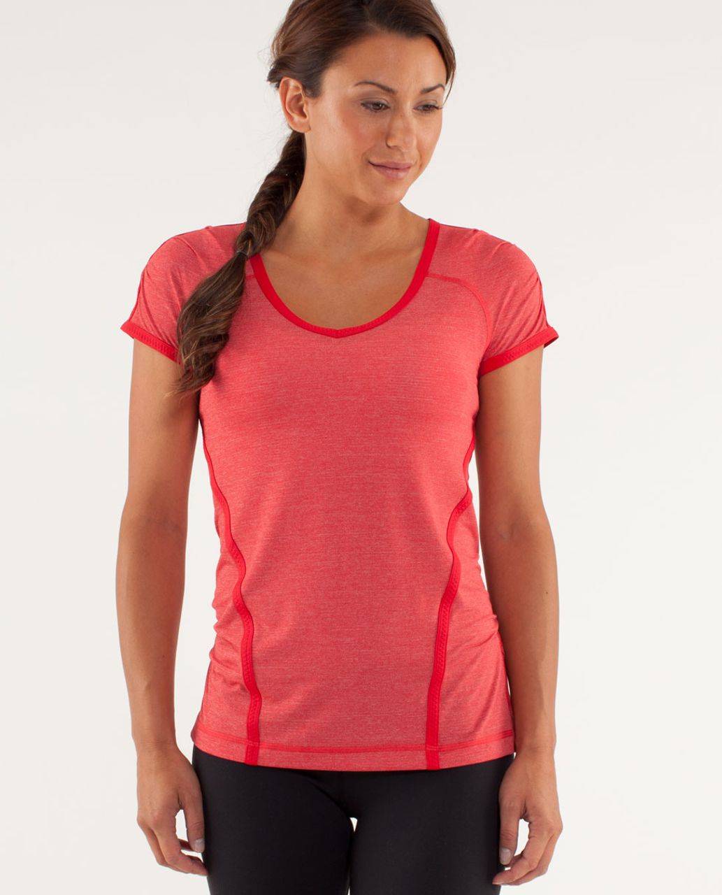 Lululemon Run:  Team Spirit Tech Short Sleeve - Currant