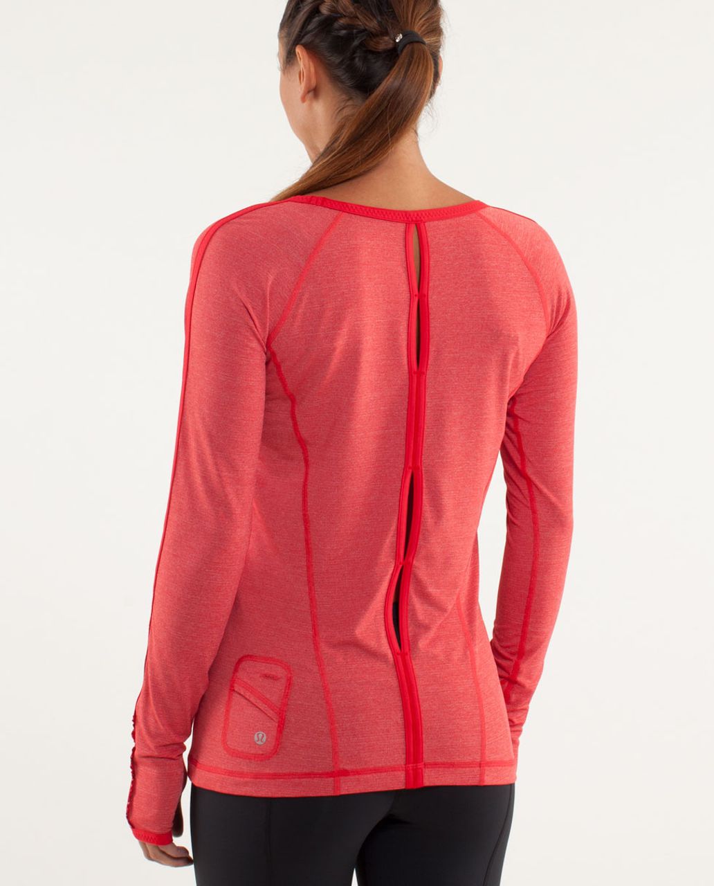 Lululemon Run:  Team Spirit Long Sleeve - Currant