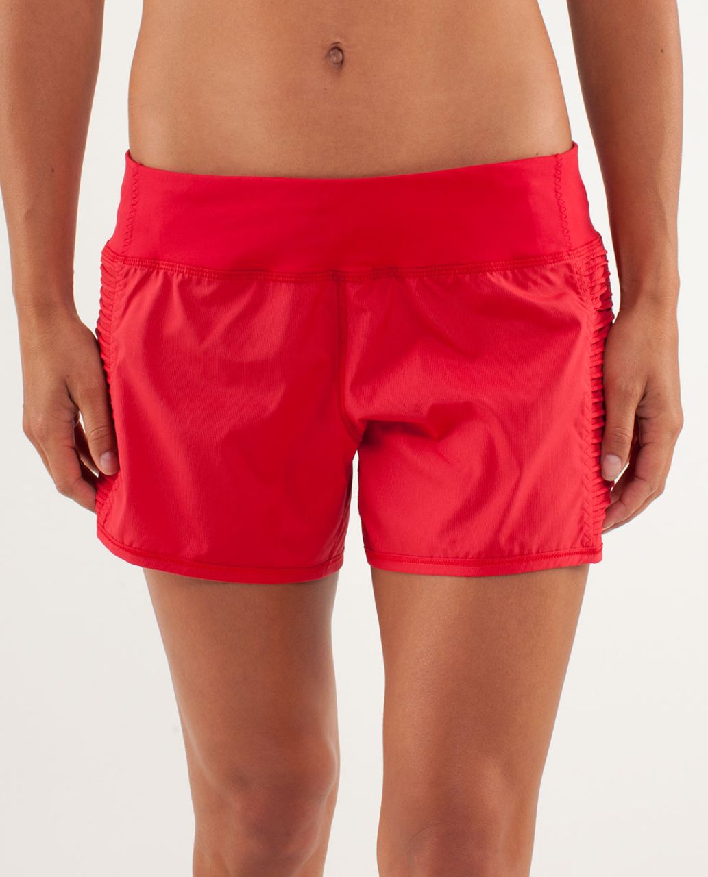 Lululemon Run:  Bright At Night Short - Currant