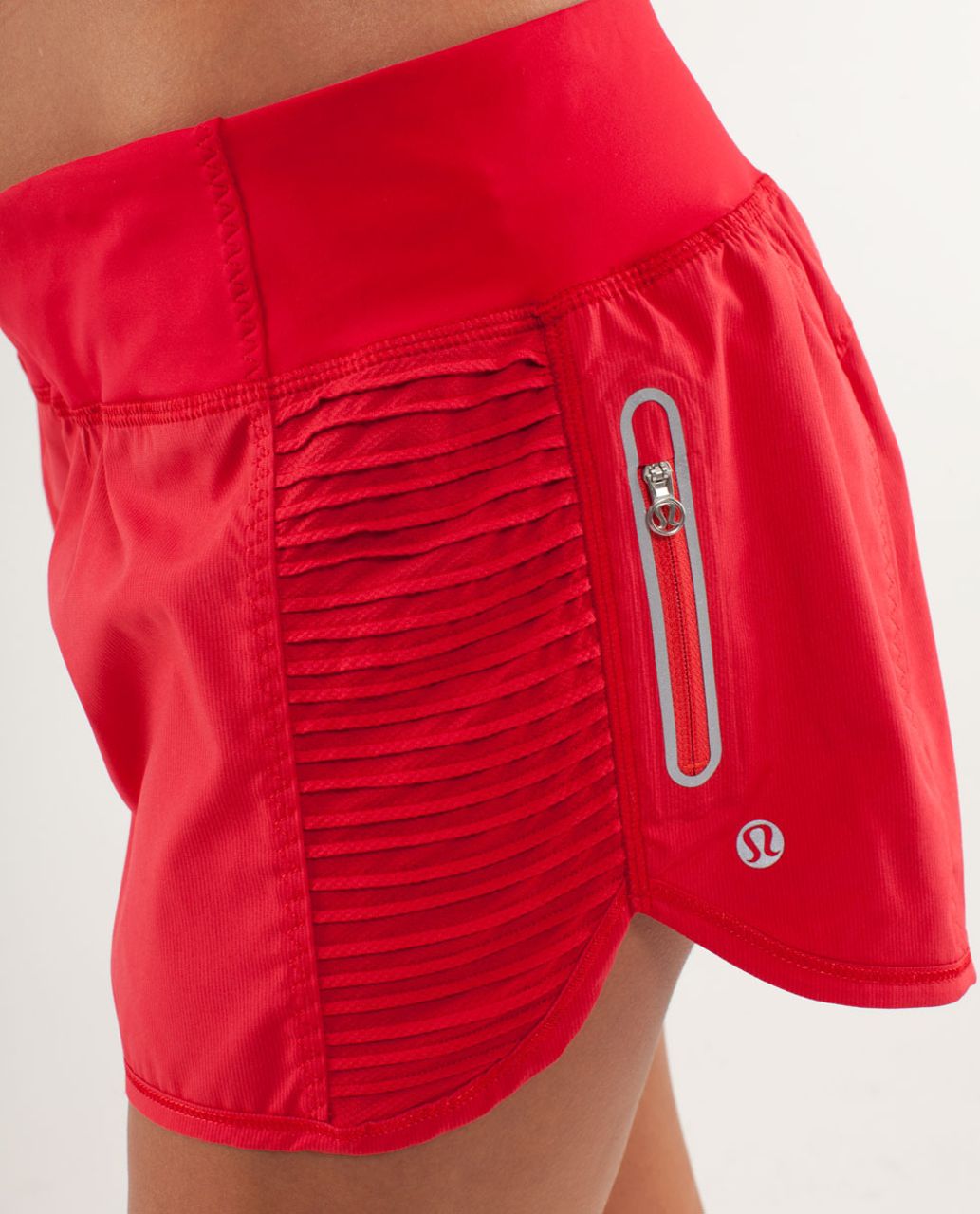 Lululemon Run:  Bright At Night Short - Currant