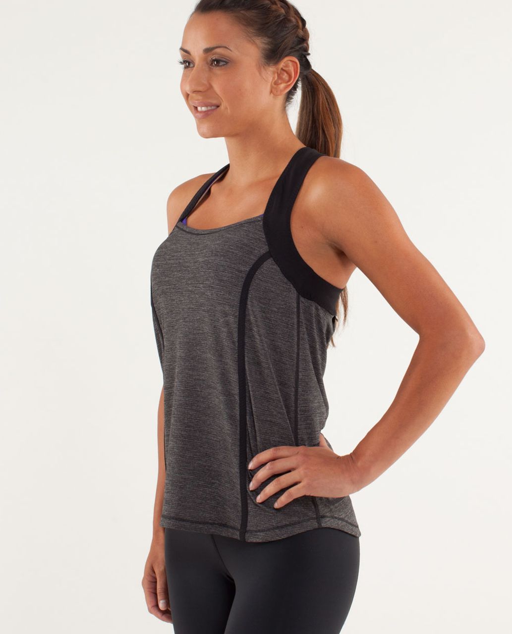 Lululemon Run:  Team Spirit Tank - Black