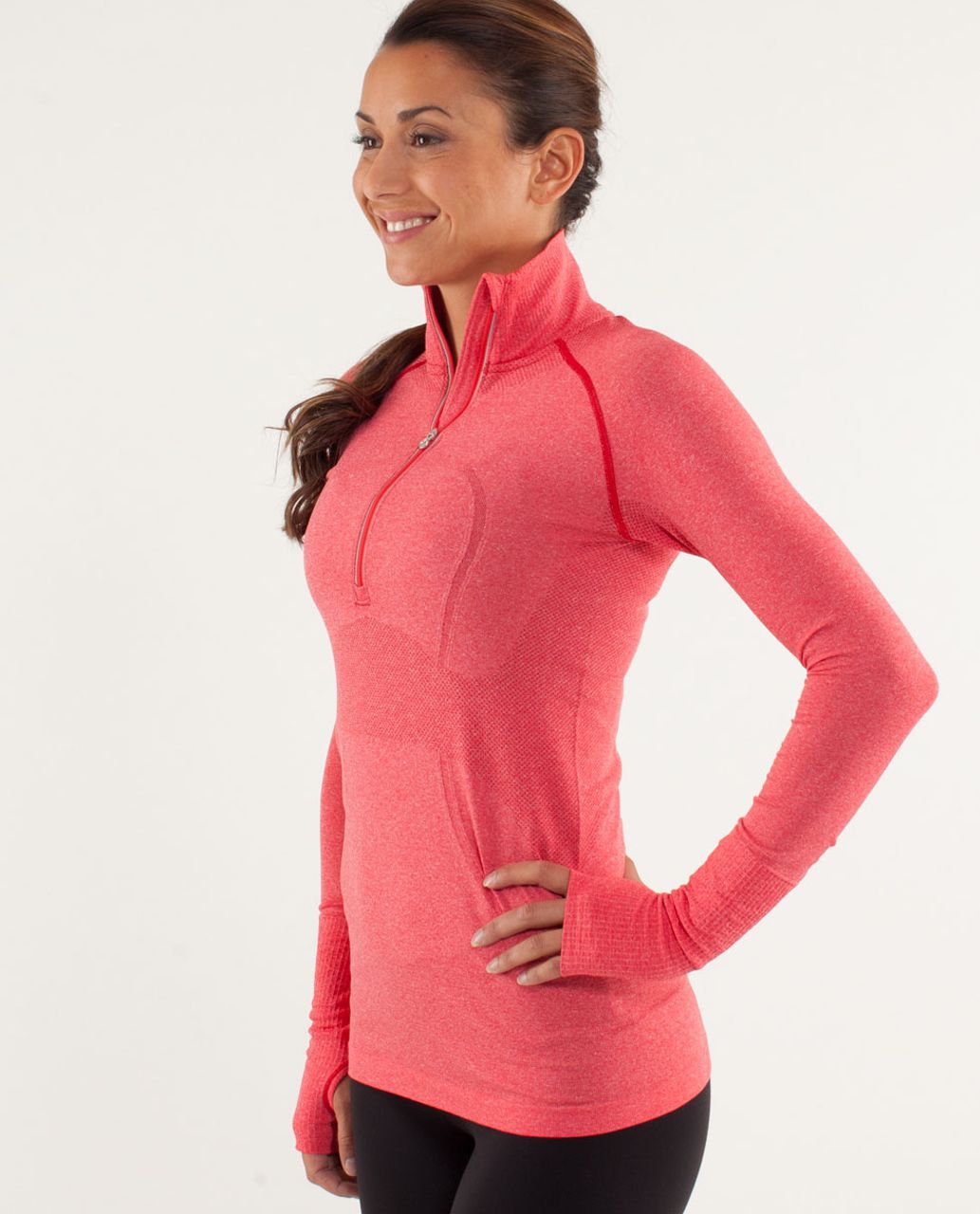 Lululemon Run:  Swiftly Tech 1/2 Zip - Currant