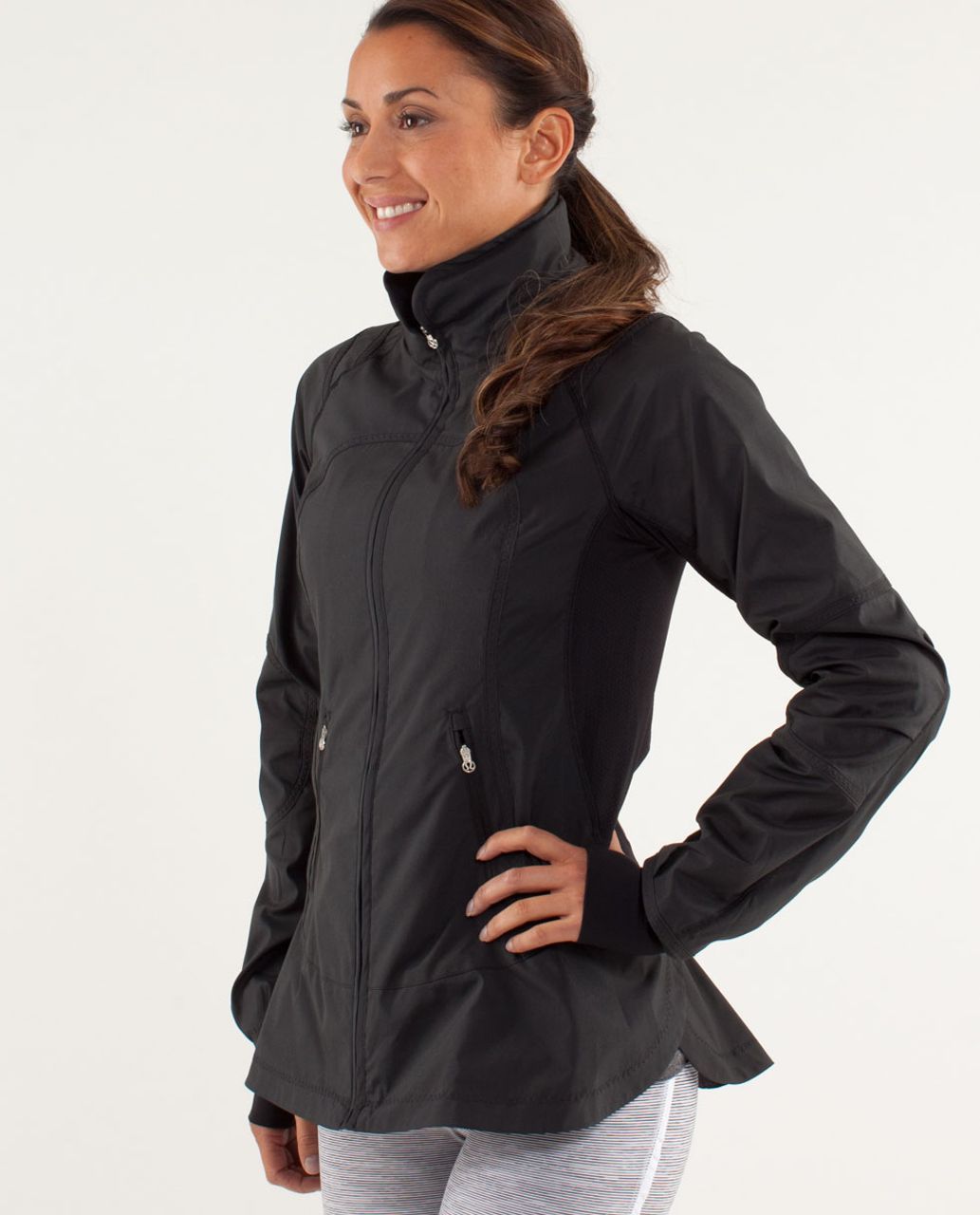 Lululemon Run:  Make A Break Jacket - Black