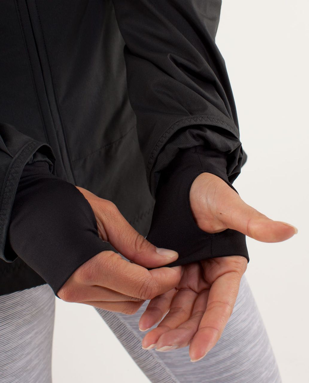 Lululemon Run:  Make A Break Jacket - Black