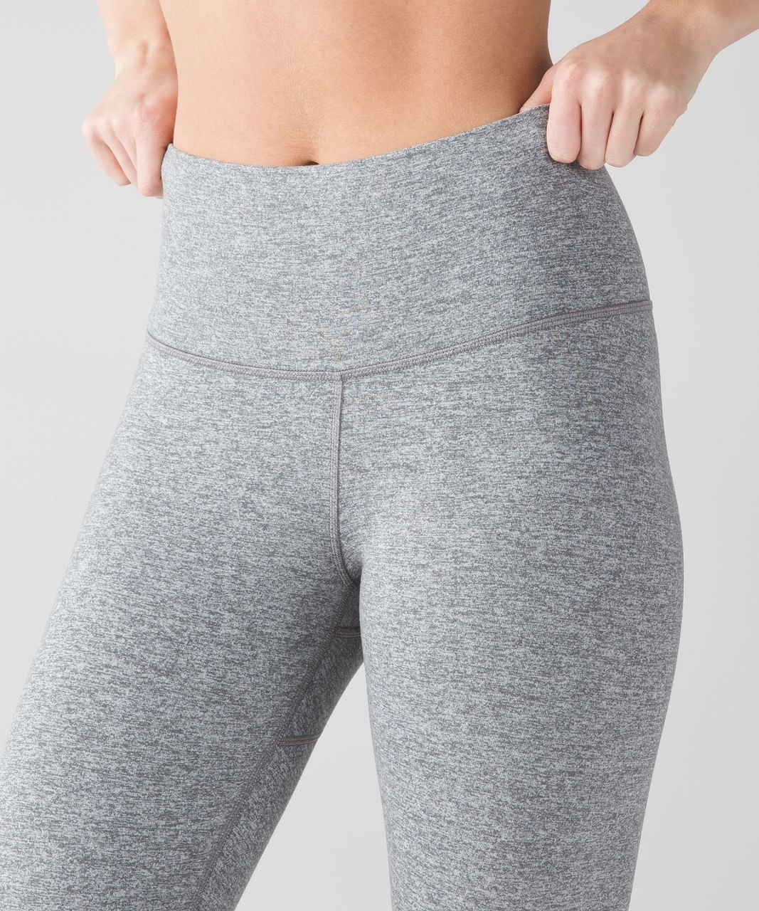 Lululemon True Self Crop II - Heathered Slate