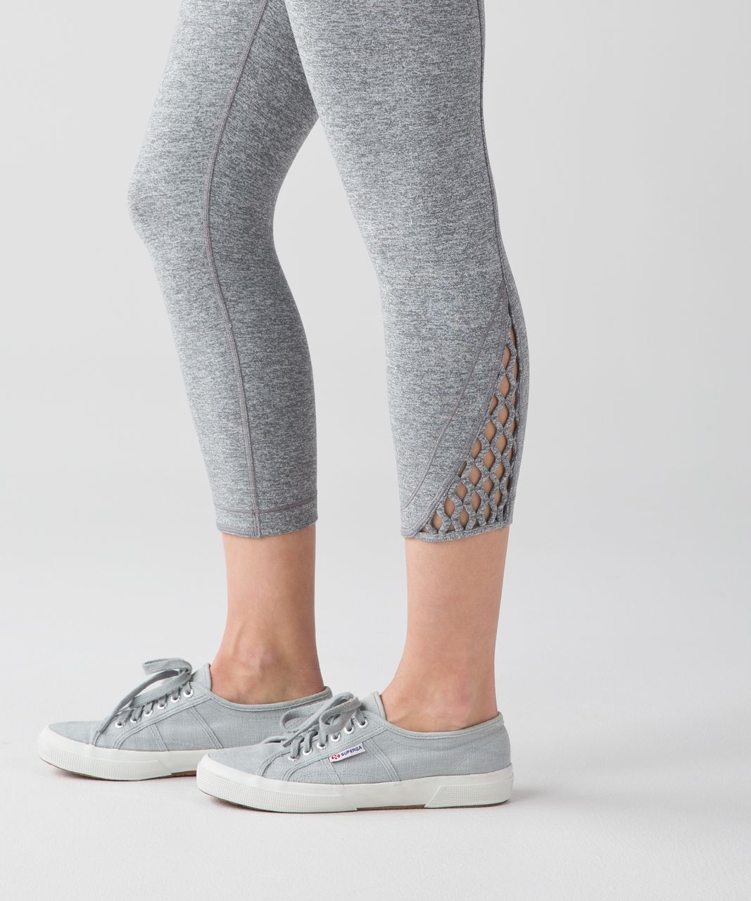 Lululemon True Self Crop II - Heathered Slate