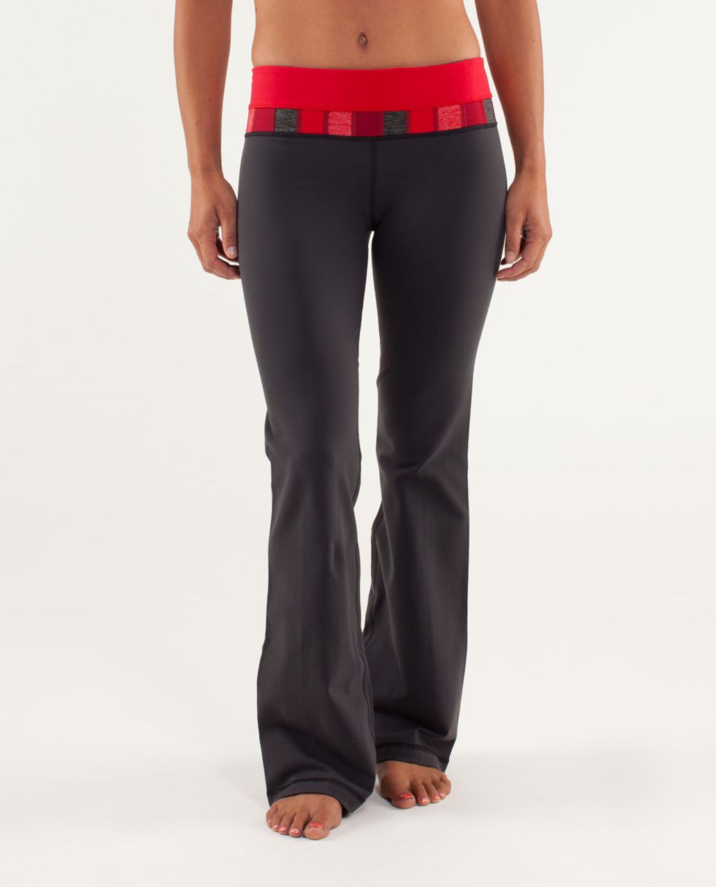 Lululemon Groove Pant (Regular) - Deep Coal / Currant / Fall 12