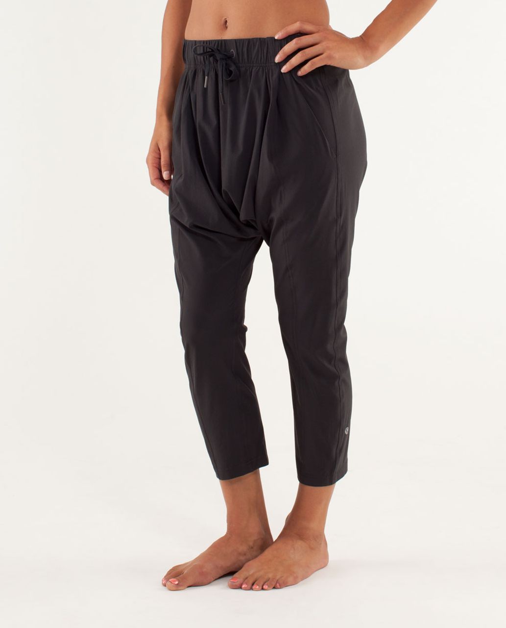 Lululemon Modern Tranquil Pant - Deep Coal / Heathered Fossil