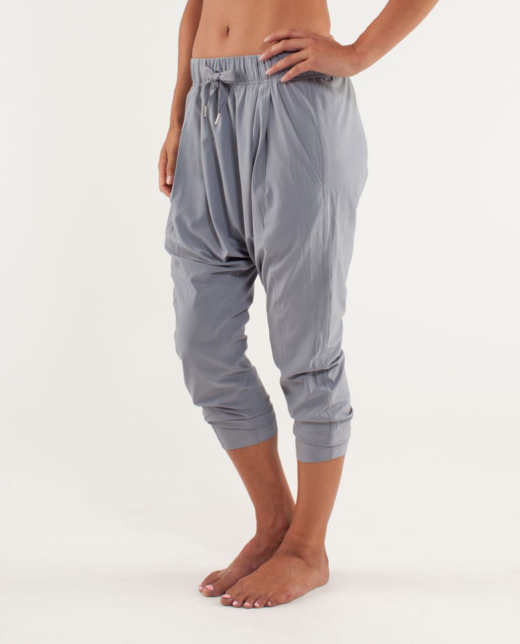 Lululemon Modern Tranquil Pant - Fossil / Heathered Polar Cream