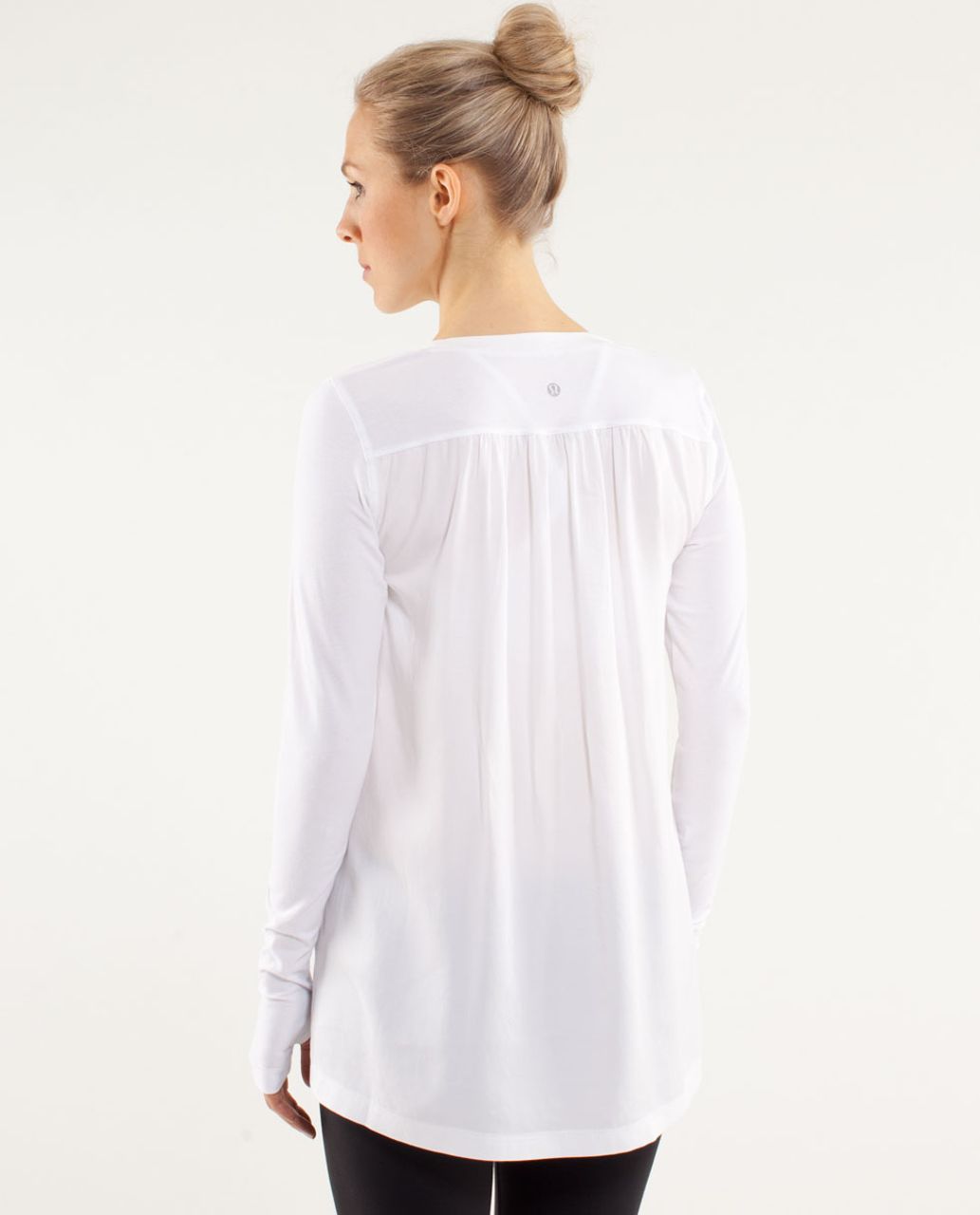 Lululemon Happy Heart Long Sleeve - White