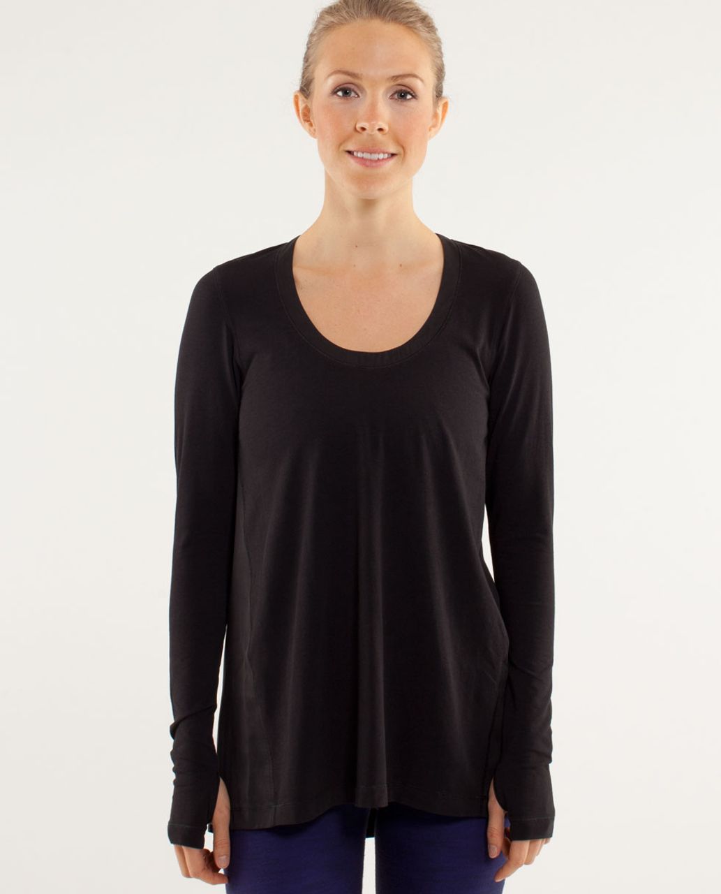 Lululemon Happy Heart Long Sleeve - Black