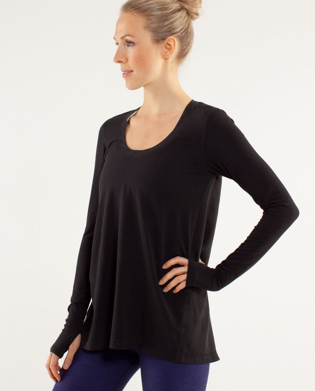 Lululemon Happy Heart Long Sleeve - Black