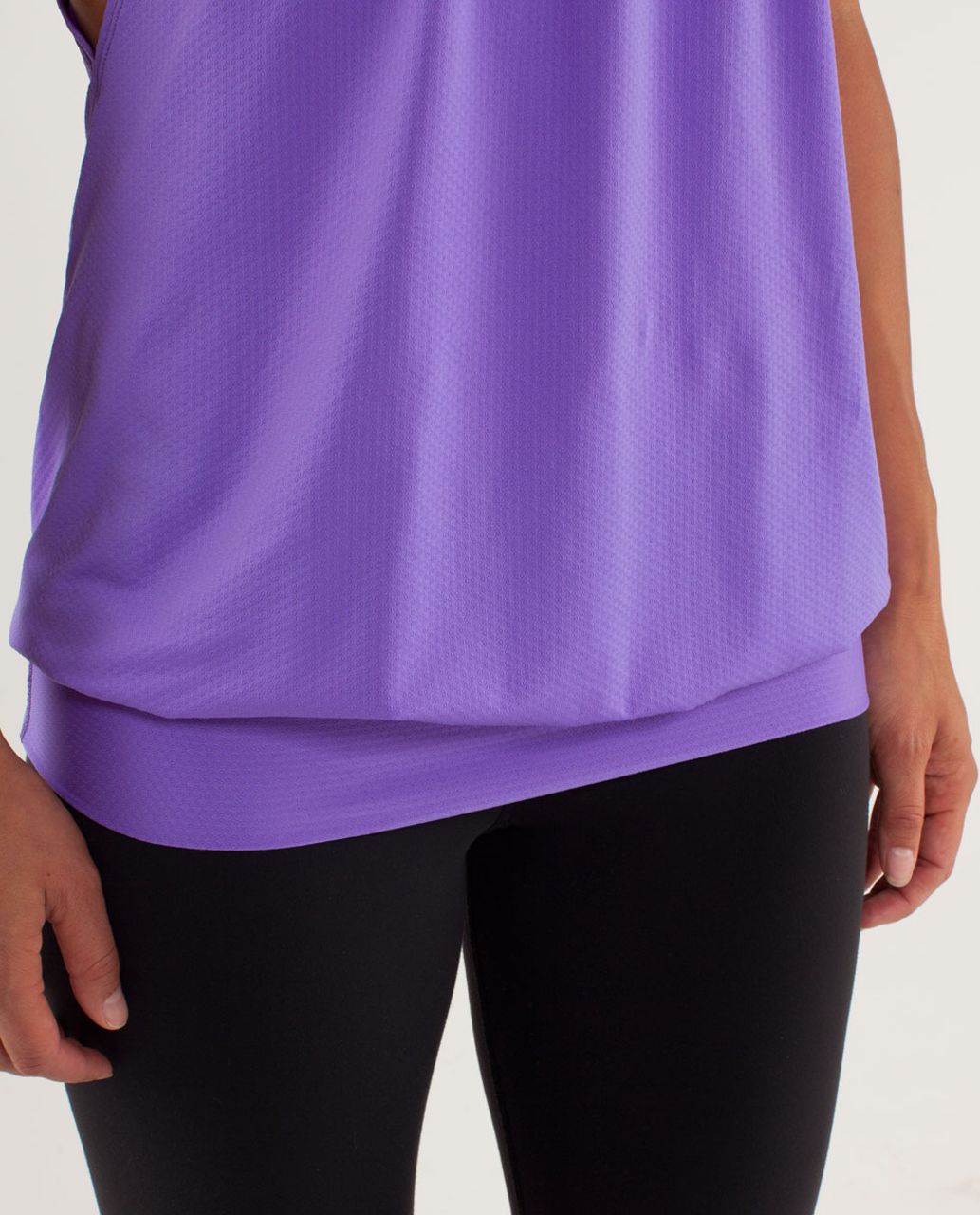 Lululemon No Limits Tank - Power Purple / Mini Squiggle Emboss Power Purple