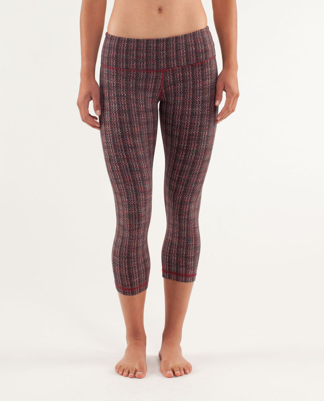 Lululemon Wunder Under Pant *Textured - Ziggy Wee October Angel Wing / Soot  Light - lulu fanatics