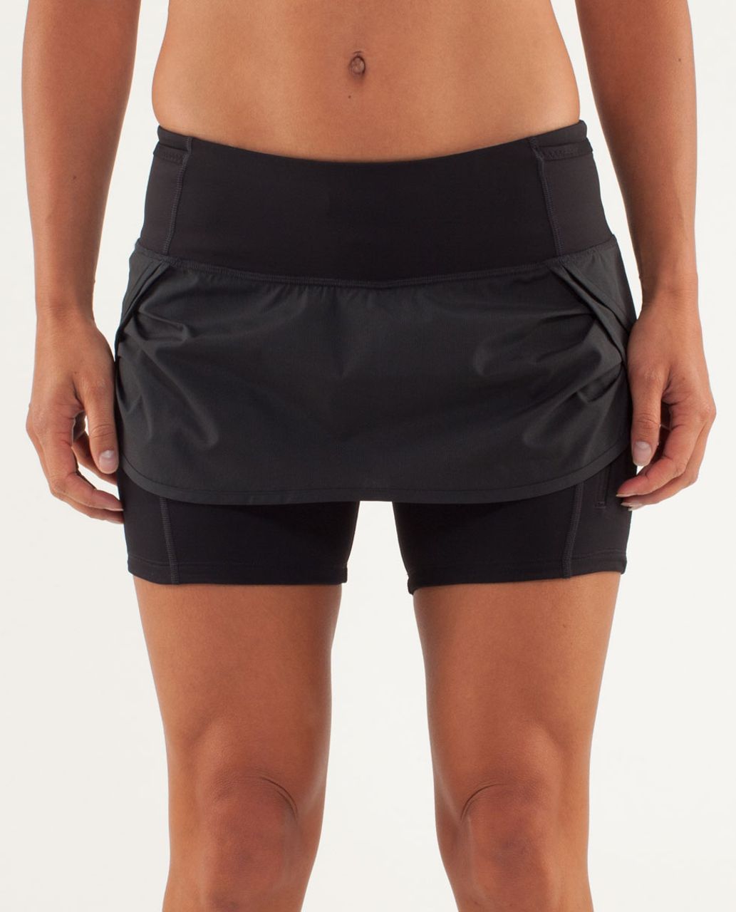 Lululemon Run:  Speed Squad Skirt - Black