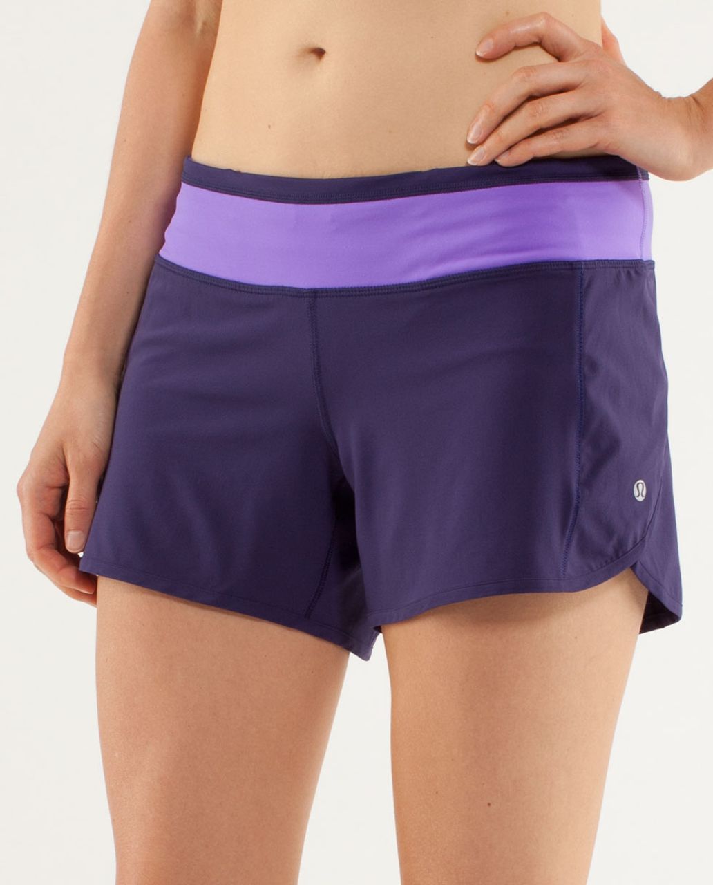 Lululemon Turbo Run Short - Dense Purple