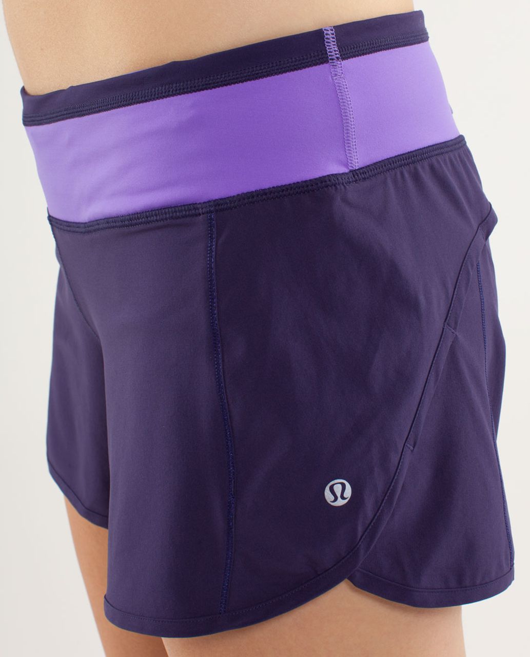 Lululemon Turbo Run Short - Dense Purple