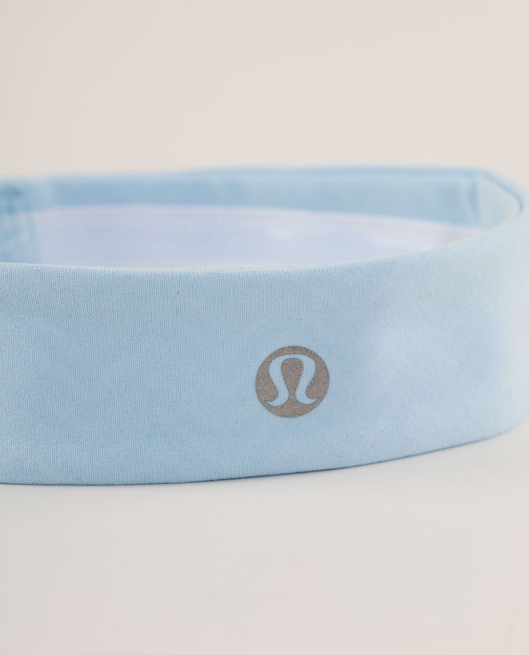 Lululemon Slipless Headband - Mini Squiggle Emboss Caspian Blue