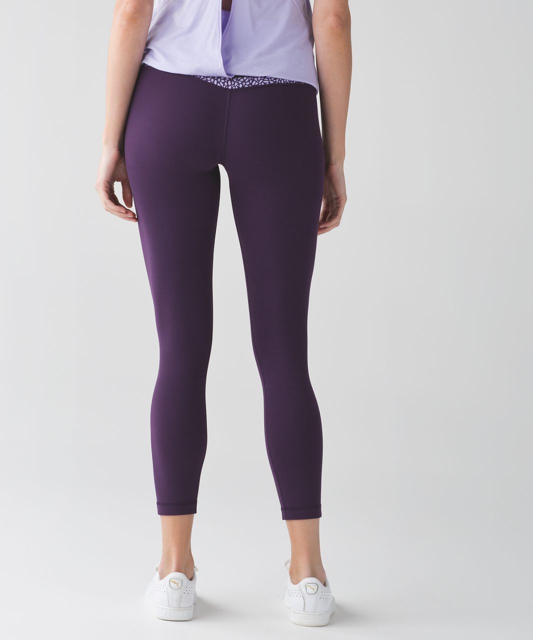 Lululemon Align Pant - Deep Zinfandel / Miss Mosaic Lilac Deep Zinfandel