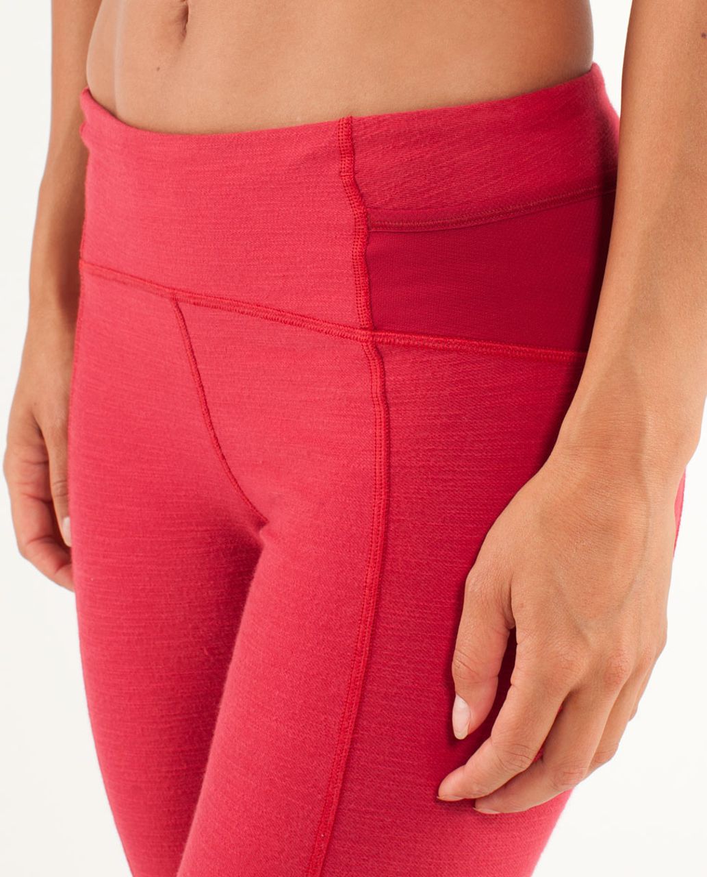 Lululemon Pedal Power Tight - Deepest Cranberry