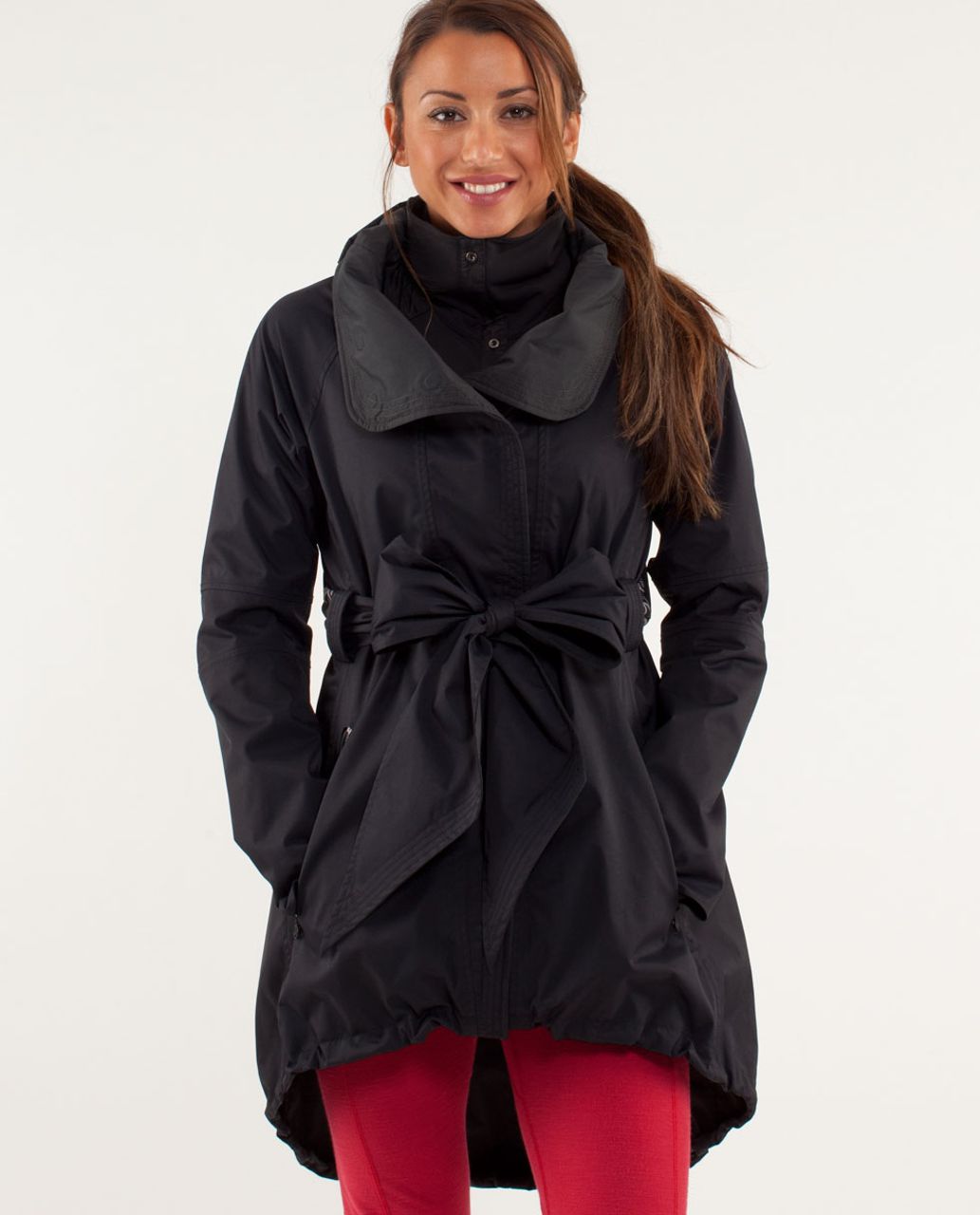 Lululemon Pedal Power Rain Jacket - Black