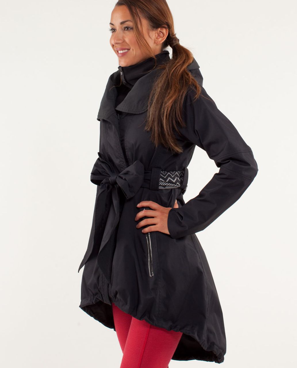 Lululemon Pedal Power Rain Jacket - Black