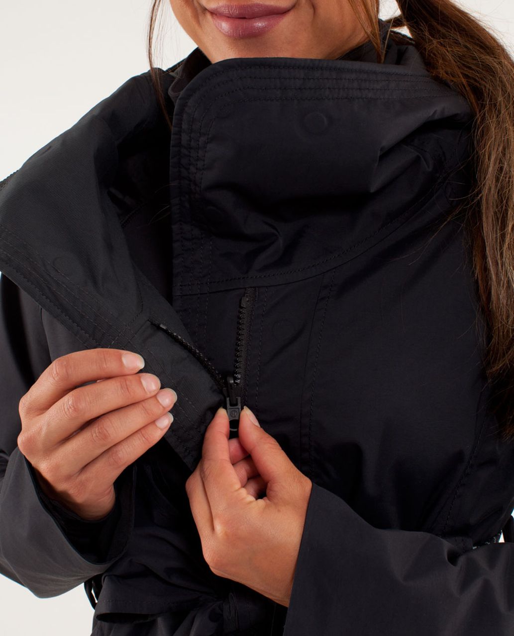 Lululemon Pedal Power Rain Jacket - Black