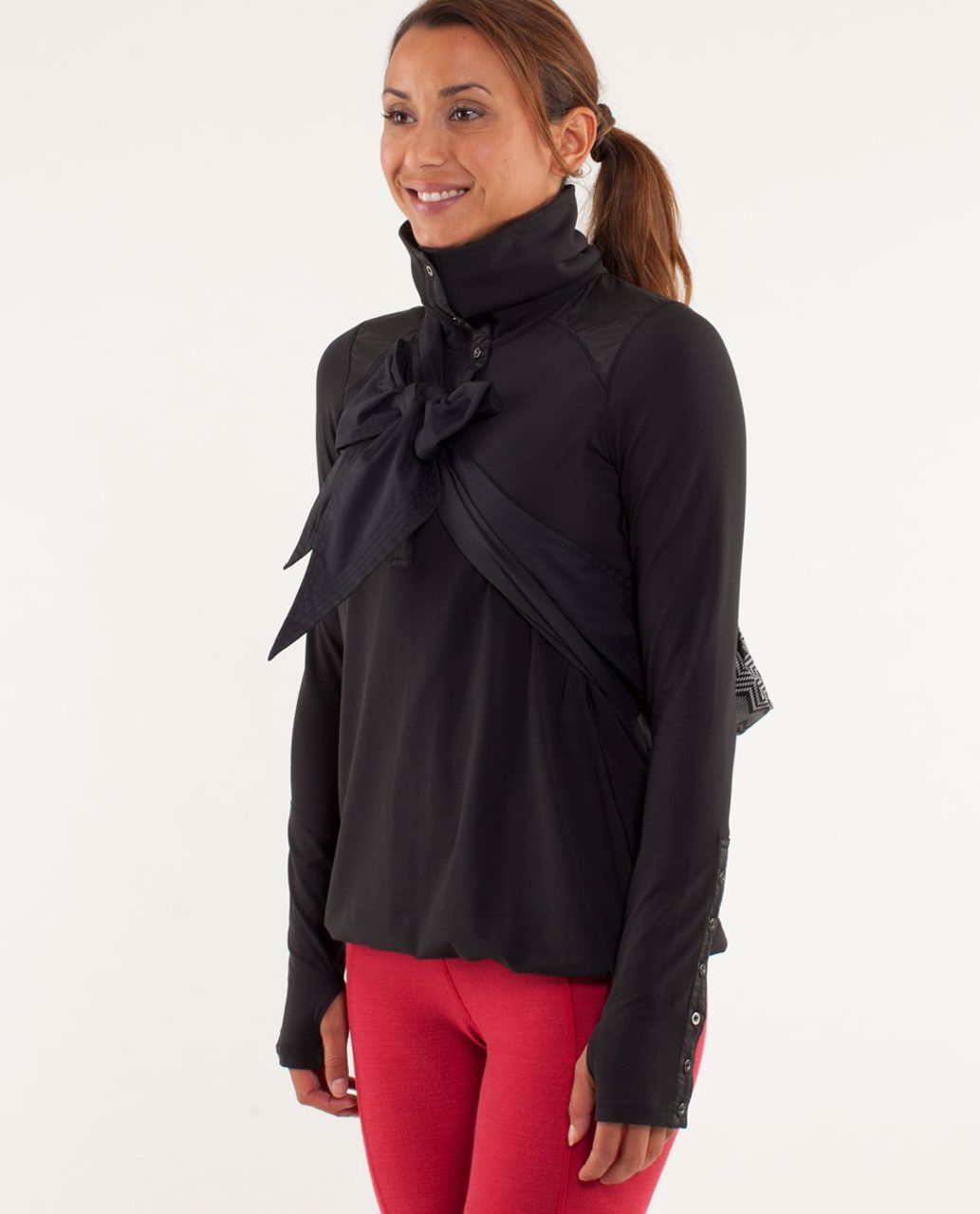 Lululemon Pedal Power Rain Jacket - Black