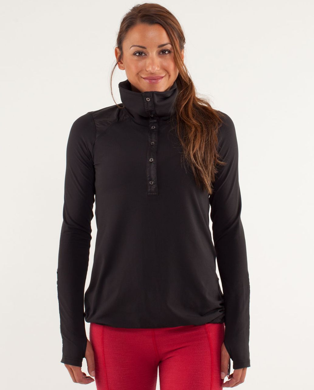 Lululemon Pedal Power Long Sleeve - Black