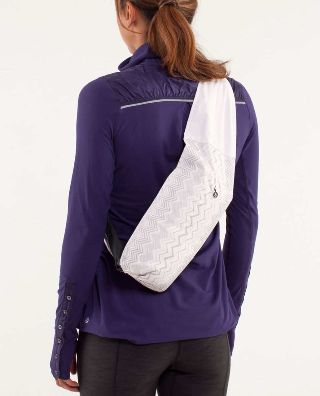 Lululemon Pedal Power Rain Jacket - Neutral Blush / Black