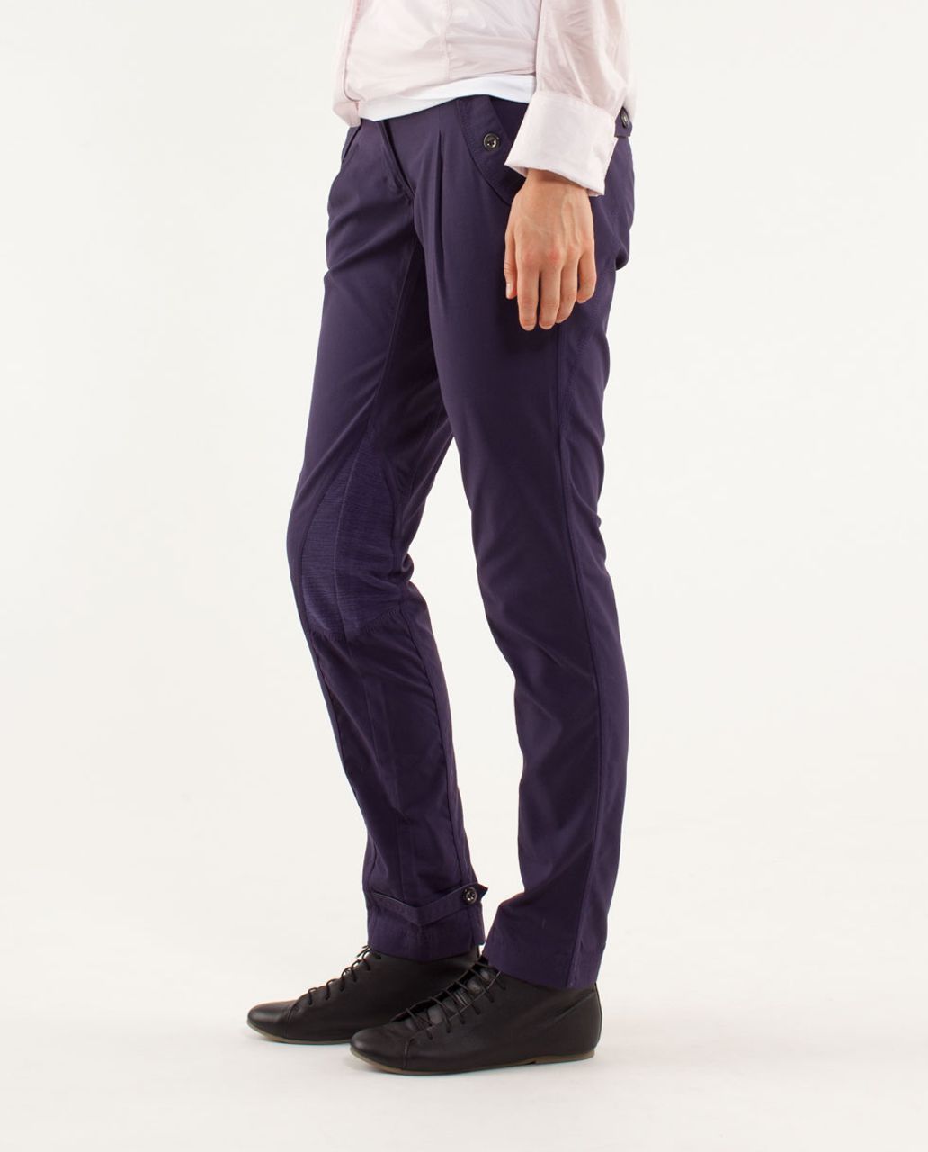 Lululemon Pedal Power Pant - Dense Purple - lulu fanatics