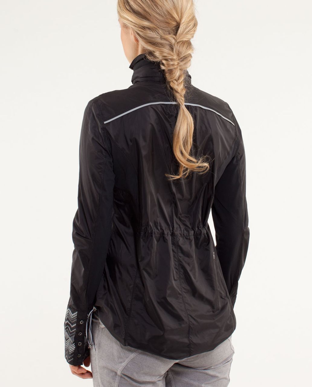 Lululemon Pedal Power Wind Shirt - Black - lulu fanatics