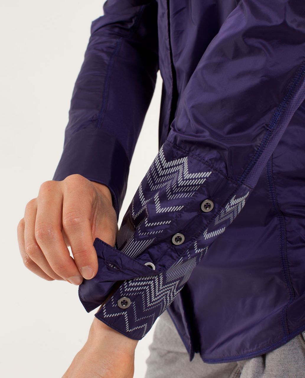 Lululemon Pedal Power Wind Shirt - Dense Purple