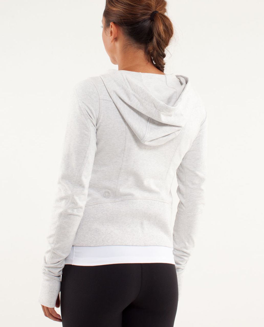 Lululemon Carry And Go Hoodie - Heathered White