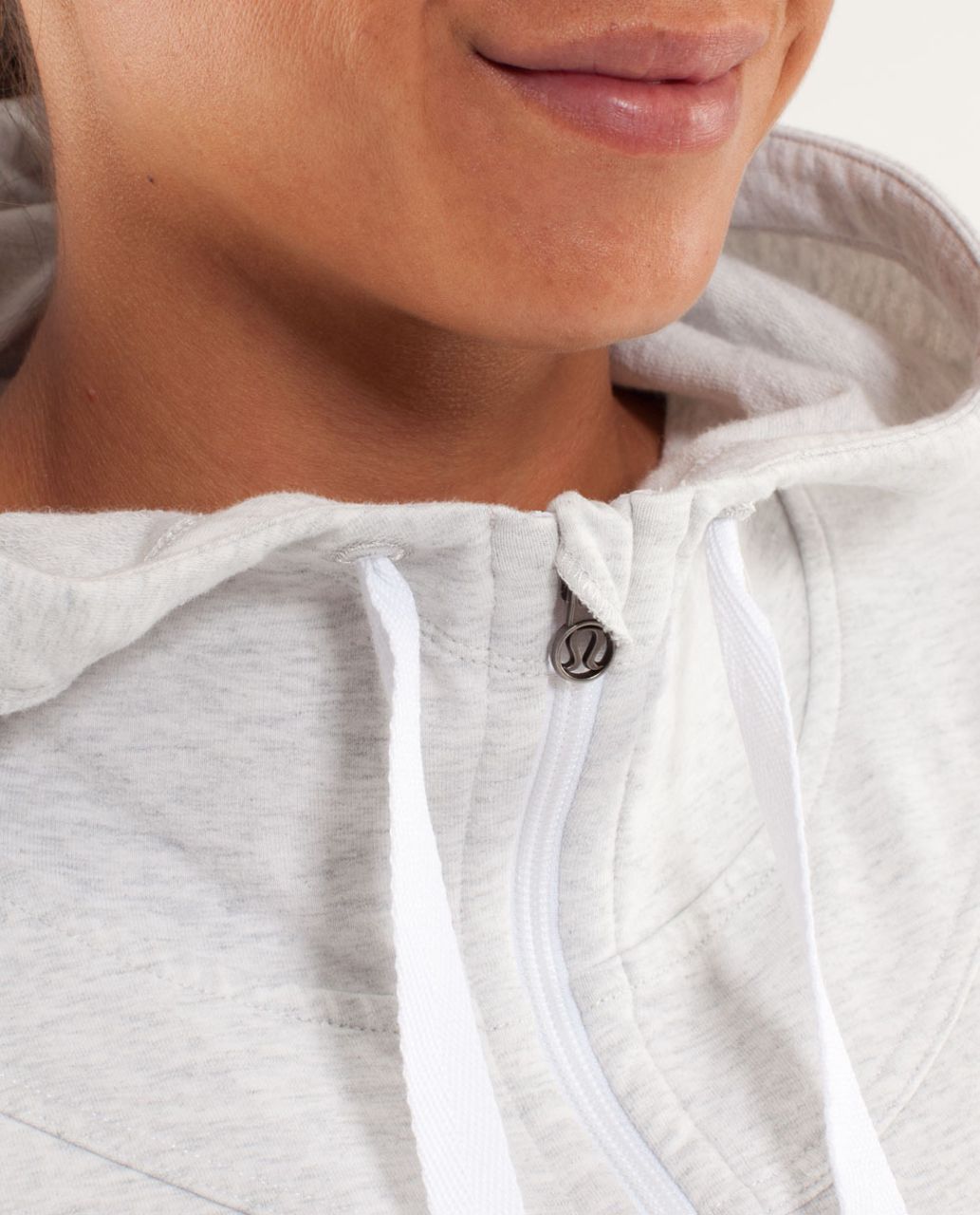 Lululemon Carry And Go Hoodie - Heathered White