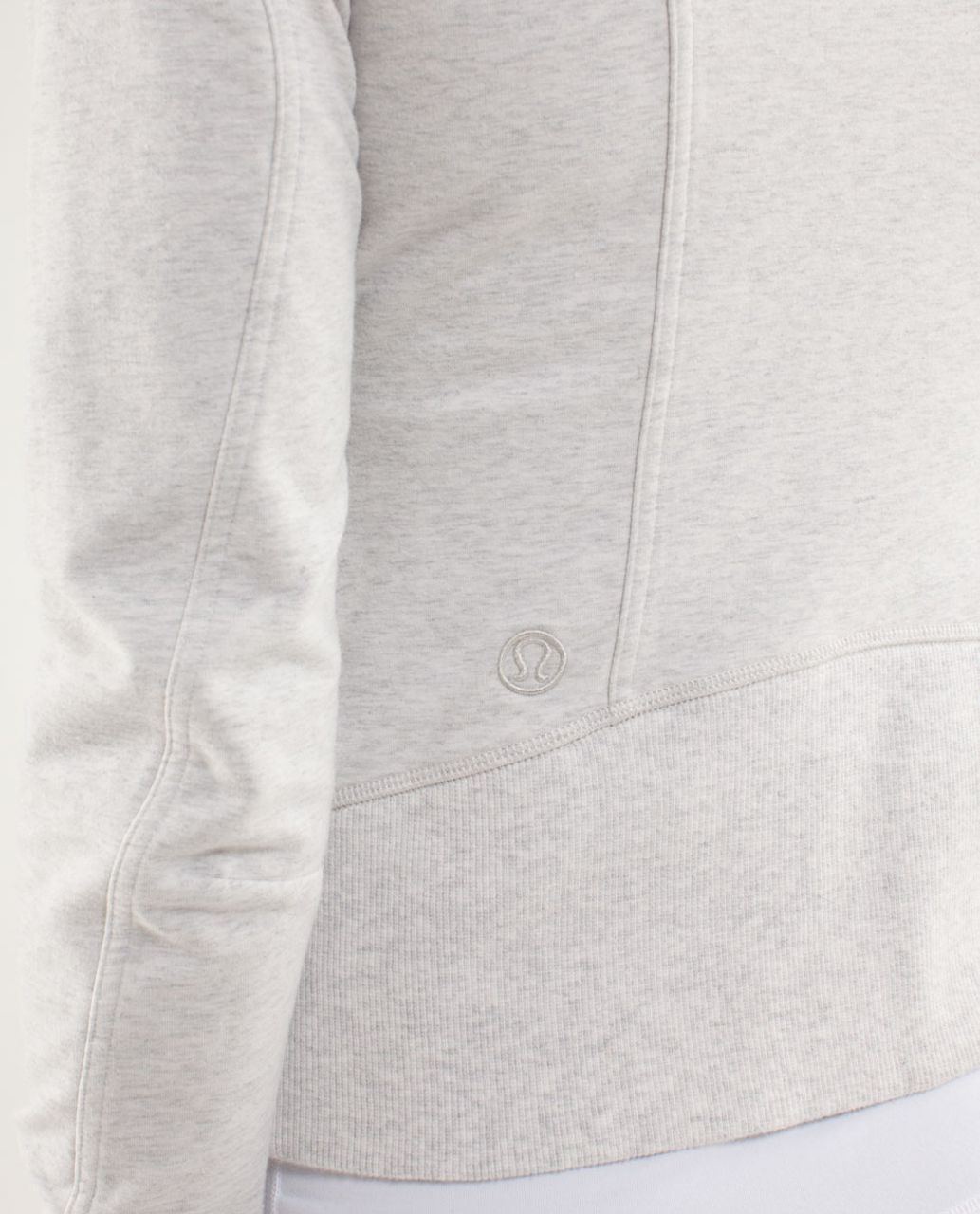 Lululemon Carry And Go Hoodie - Heathered White