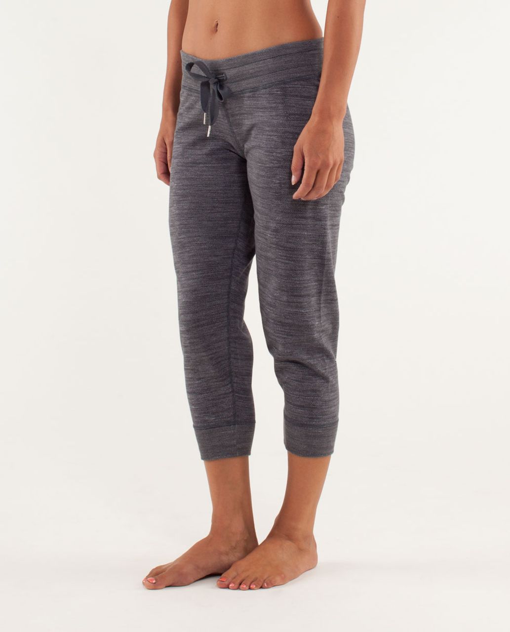 Lululemon Tea Lounge Crop - Commuter Denim Fossil Coal