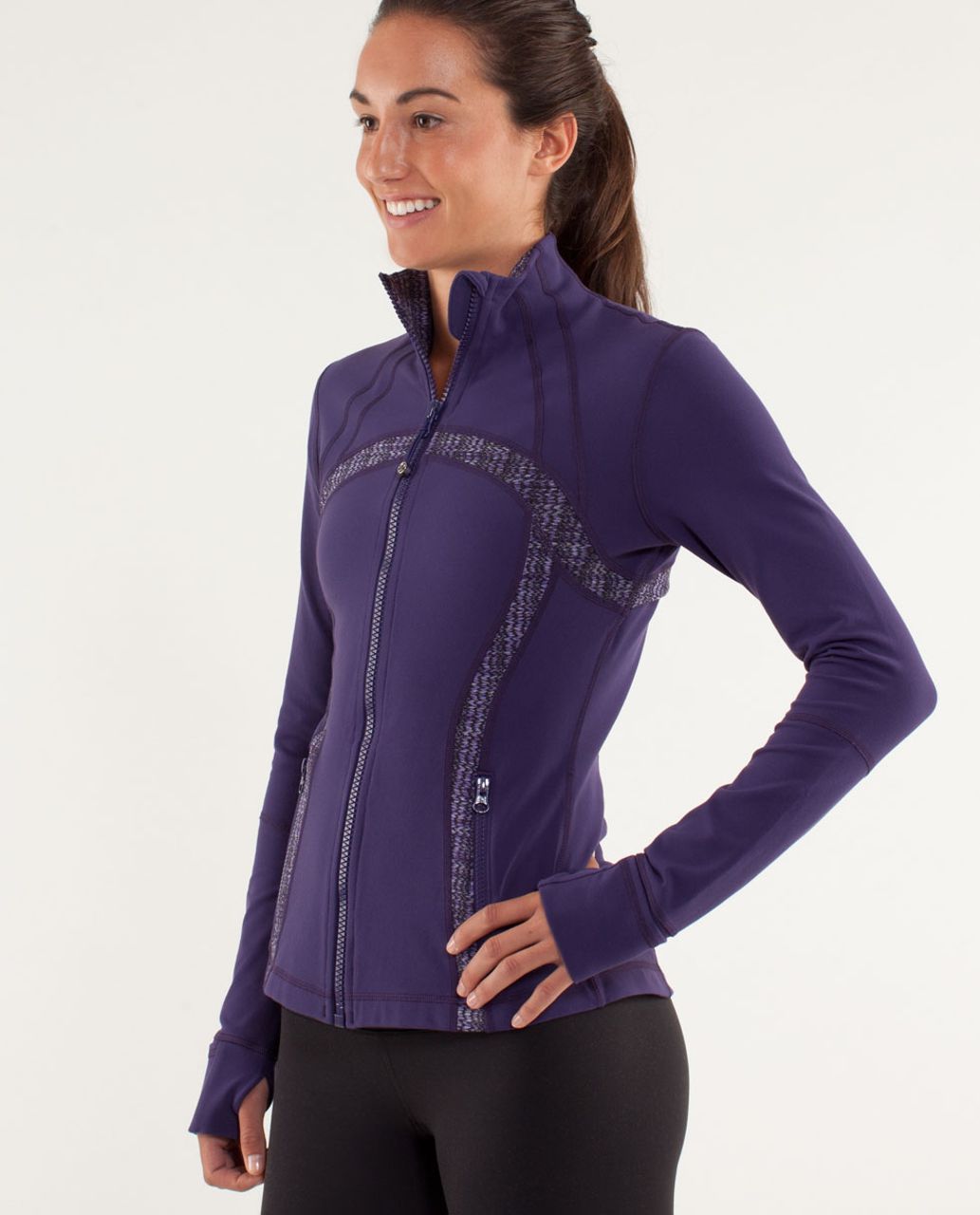 Lululemon Define Jacket - Dense Purple / Ziggy Wee Caspian