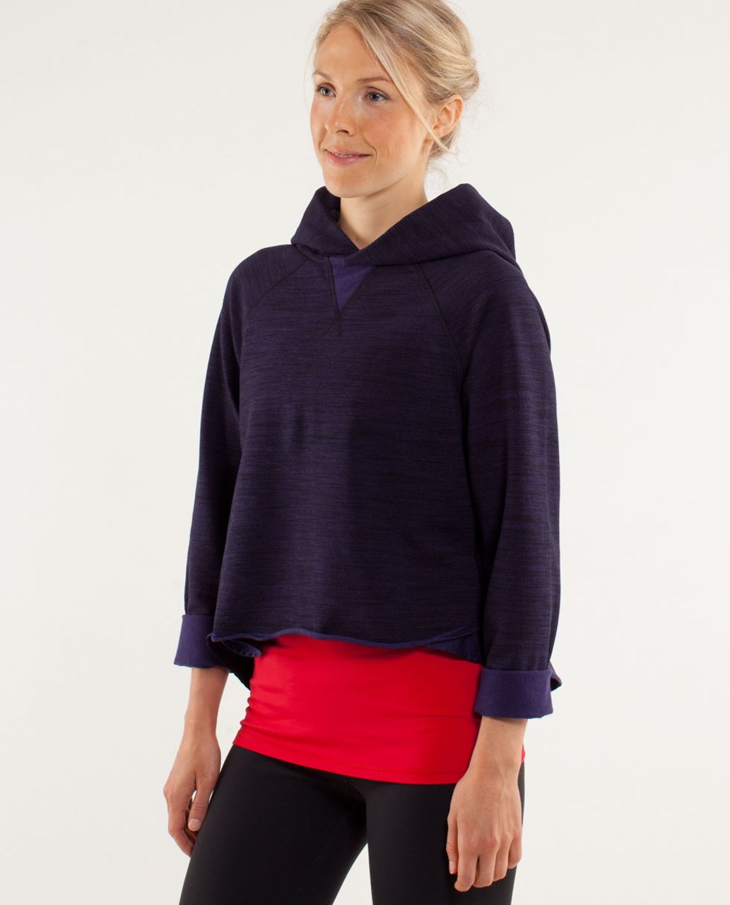 Lululemon Pull Me Over Hoodie - Commuter Denim Dense Purple / Dense Purple