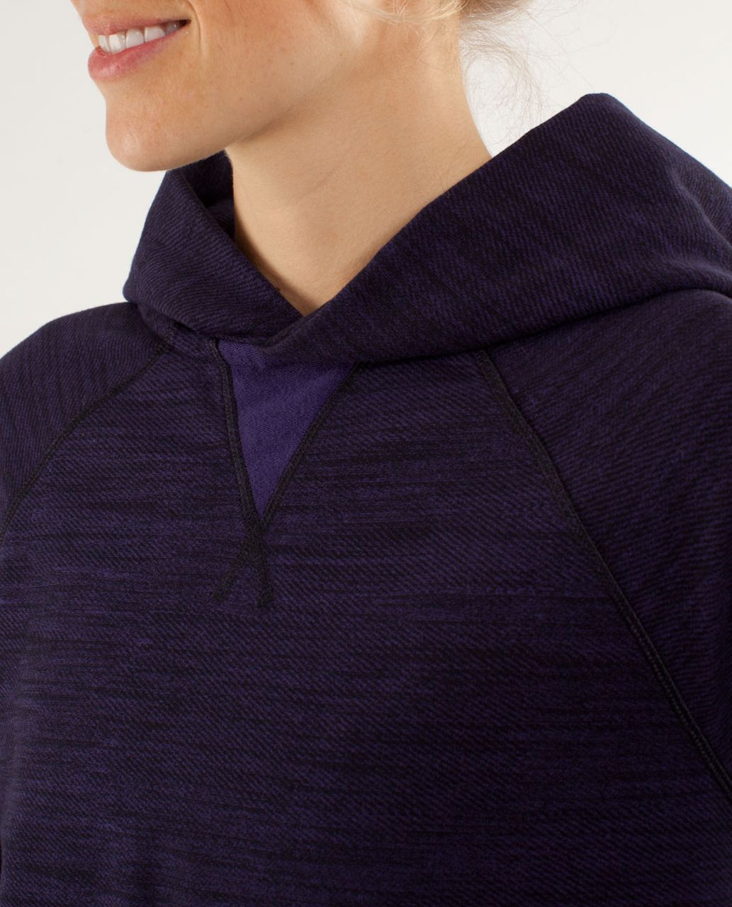 Lululemon Pull Me Over Hoodie - Commuter Denim Dense Purple / Dense Purple