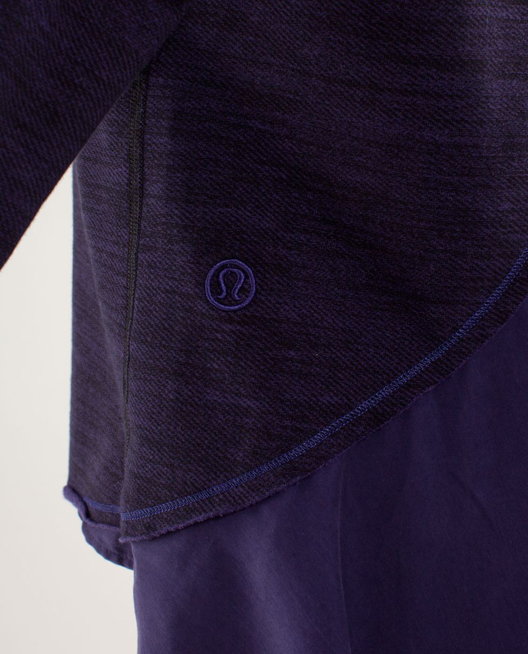 Lululemon Pull Me Over Hoodie - Commuter Denim Dense Purple / Dense Purple