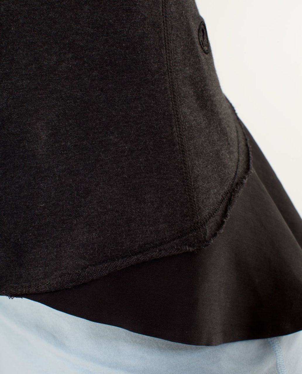 Lululemon Pull Me Over Hoodie - Heathered Black /  Black