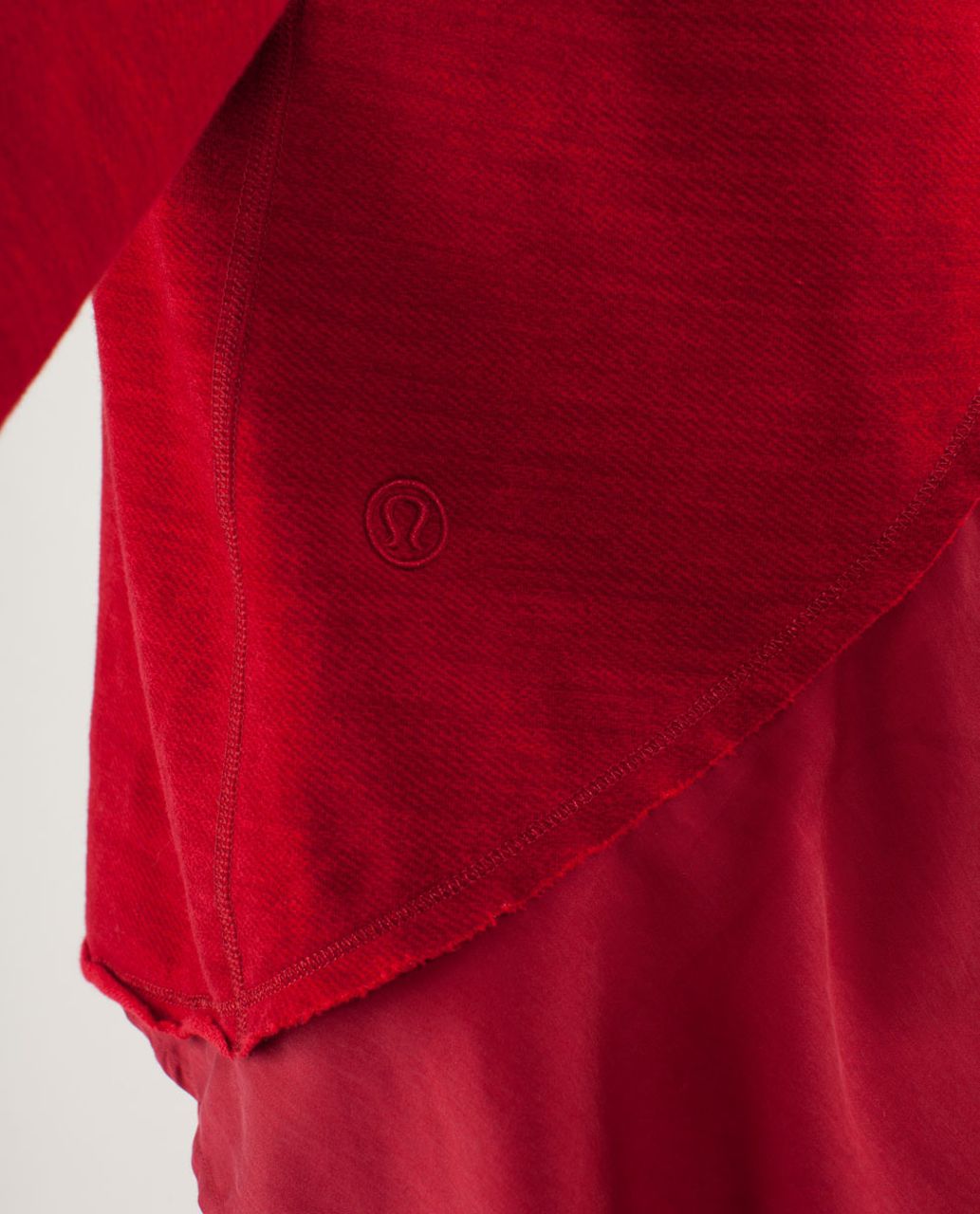 Lululemon Pull Me Over Hoodie - Commuter Denim Deepest Cranberry / Deepest Cranberry